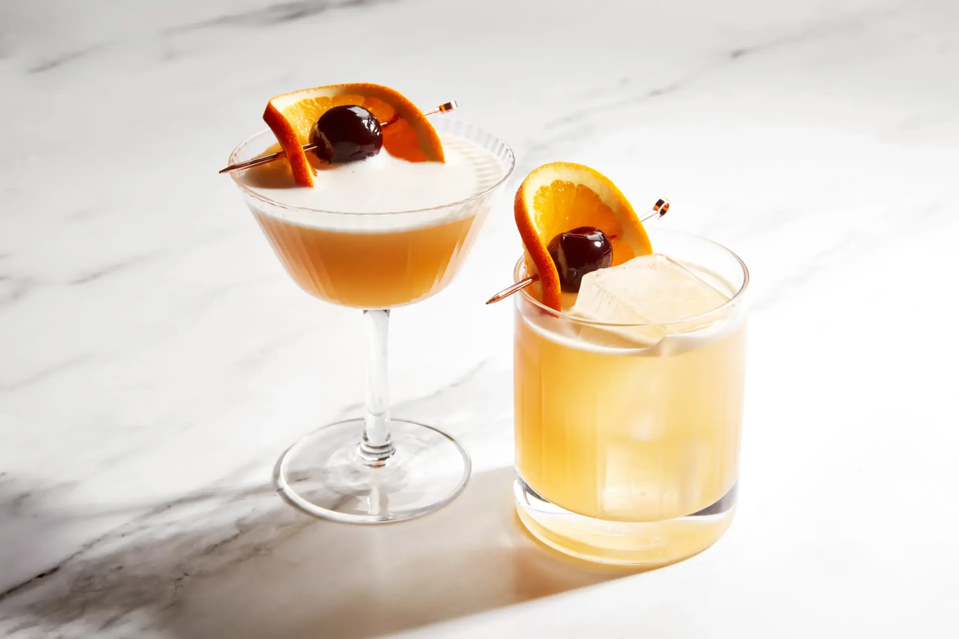 Whiskey Sour Bourbon Cocktail