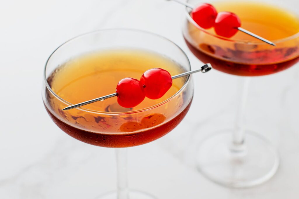 Manhattan Bourbon Cocktail